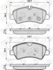 COMLINE ADB02143 Brake Pad Set, disc brake